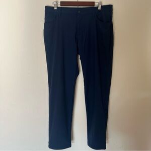 Adidas Men’s Golf Performance Lightweight Navy Pants Size 34x30